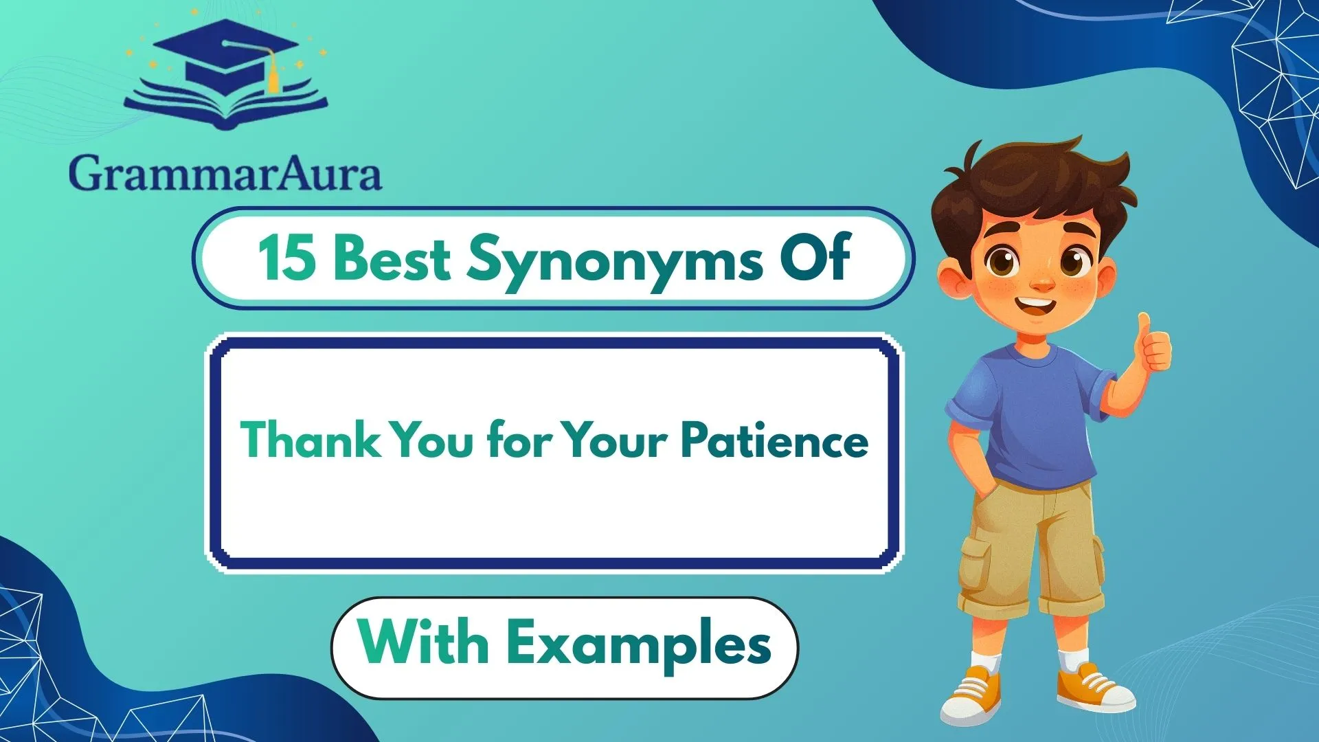Best Synonyms of ‘Thank You for Your Patience’