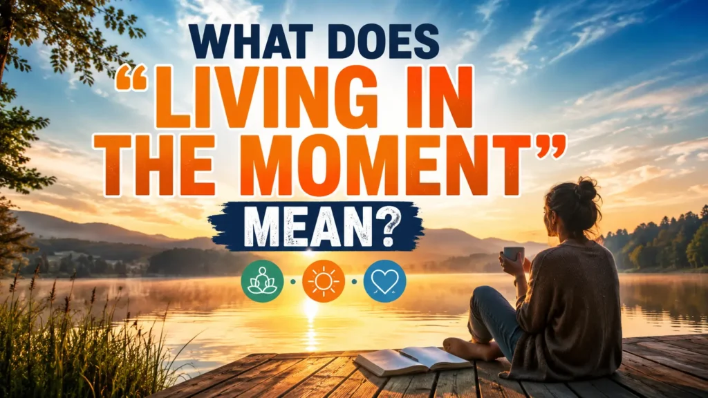 What Does “Living in the Moment” Mean?