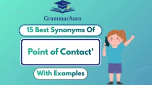 Best Synonyms of ‘Point of Contact’ Professionally (With Examples)