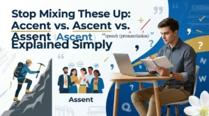 Stop Mixing These Up: Accent vs. Ascent vs. Assent Explained Simply