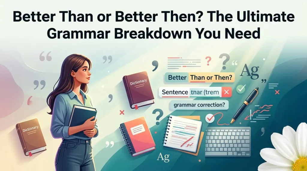 Better Than or Better Then? The Ultimate Grammar Breakdown You Need