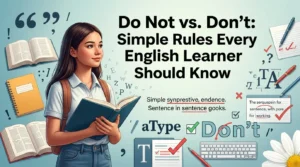Do Not vs. Don’t: Simple Rules Every English Learner Should Know