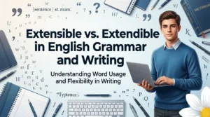Extensible vs. Extendible in English Grammar and Writing