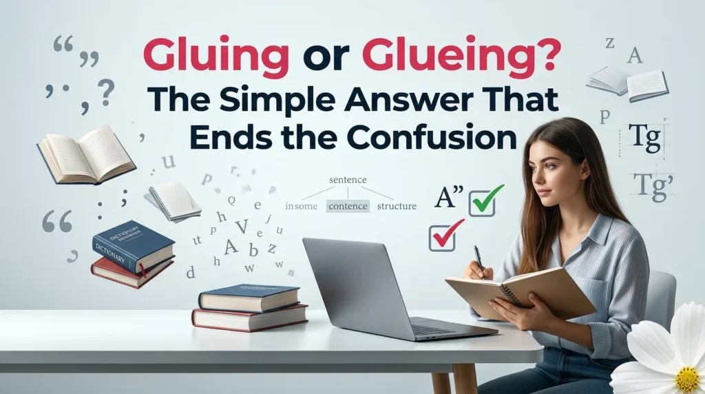 Gluing or Glueing? The Simple Answer That Ends the Confusion