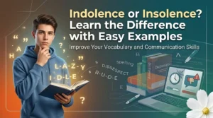 Indolence or Insolence? Learn the Difference with Easy Examples