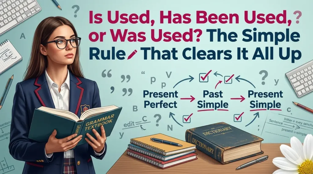 Is Used, Has Been Used, or Was Used? The Simple Rule That Clears It All Up