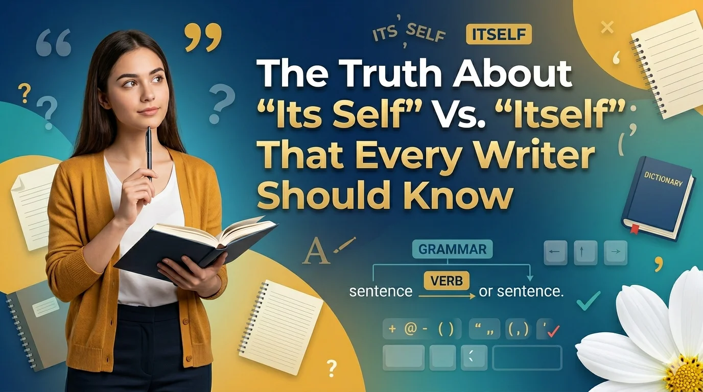 The Truth About “Its Self” Vs. “Itself” That Every Writer Should Know