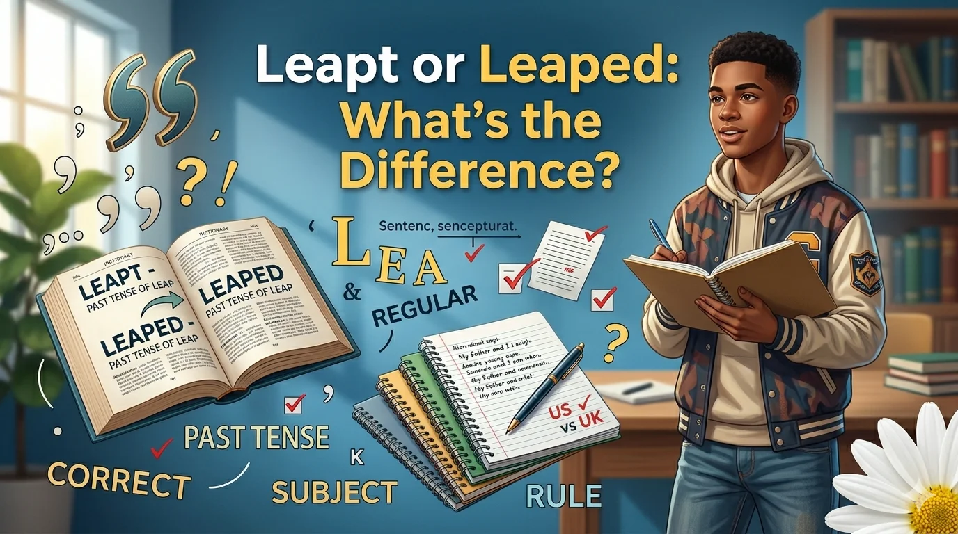 Leapt or Leaped: What’s the Difference?