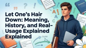 Let One’s Hair Down: Meaning, History, and Real-Life Usage Explained