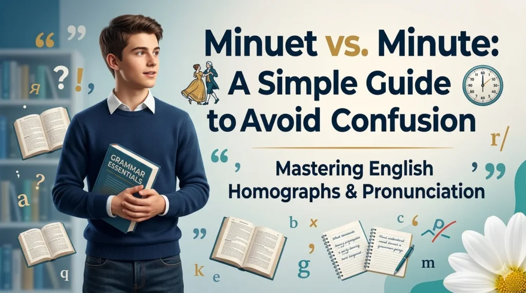 Minuet vs. Minute: A Simple Guide to Avoid Confusion