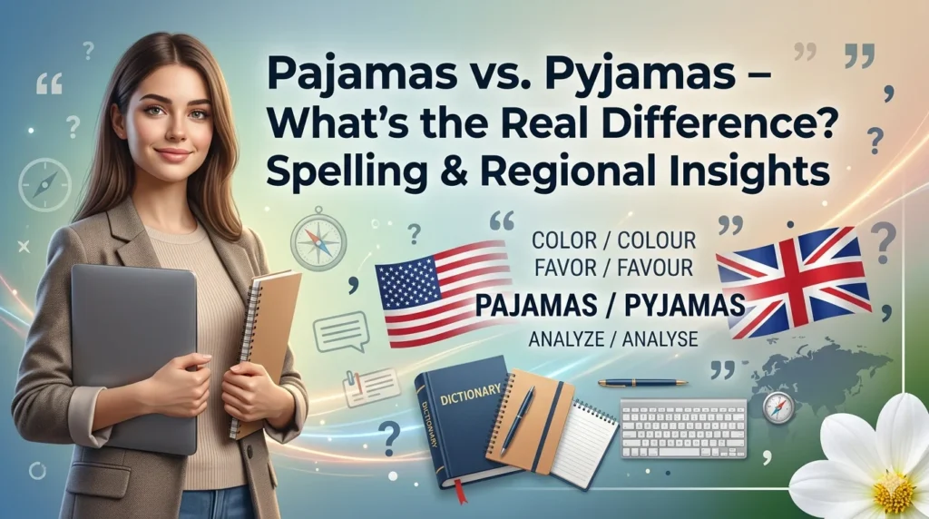 Pajamas vs. Pyjamas – What's the Real Difference? Spelling & Regional Insights