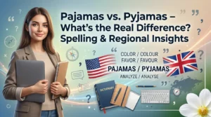 Pajamas vs. Pyjamas – What's the Real Difference? Spelling & Regional Insights