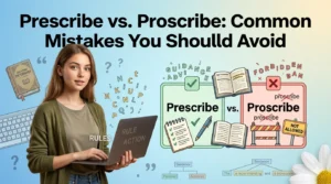 Prescribe vs. Proscribe: Common Mistakes You Should Avoid