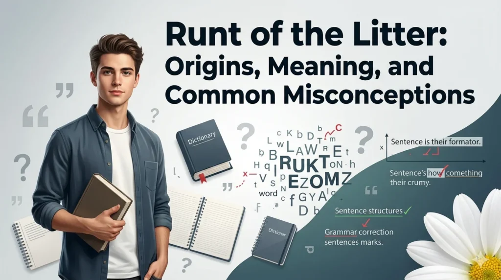 Runt of the Litter: Origins, Meaning, and Common Misconceptions
