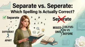 Separate vs. Seperate: Which Spelling Is Actually Correct?