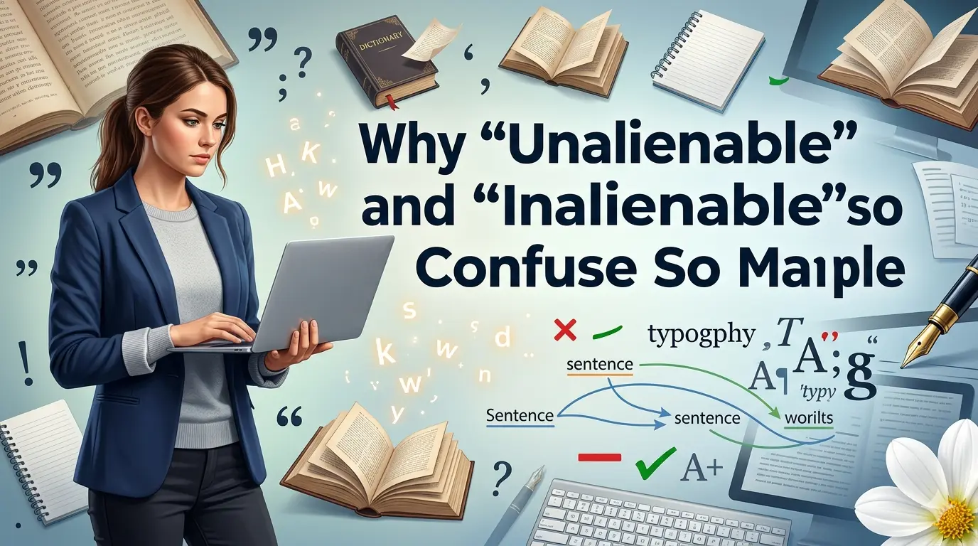 Why “Unalienable” and “Inalienable” Confuse So Many People