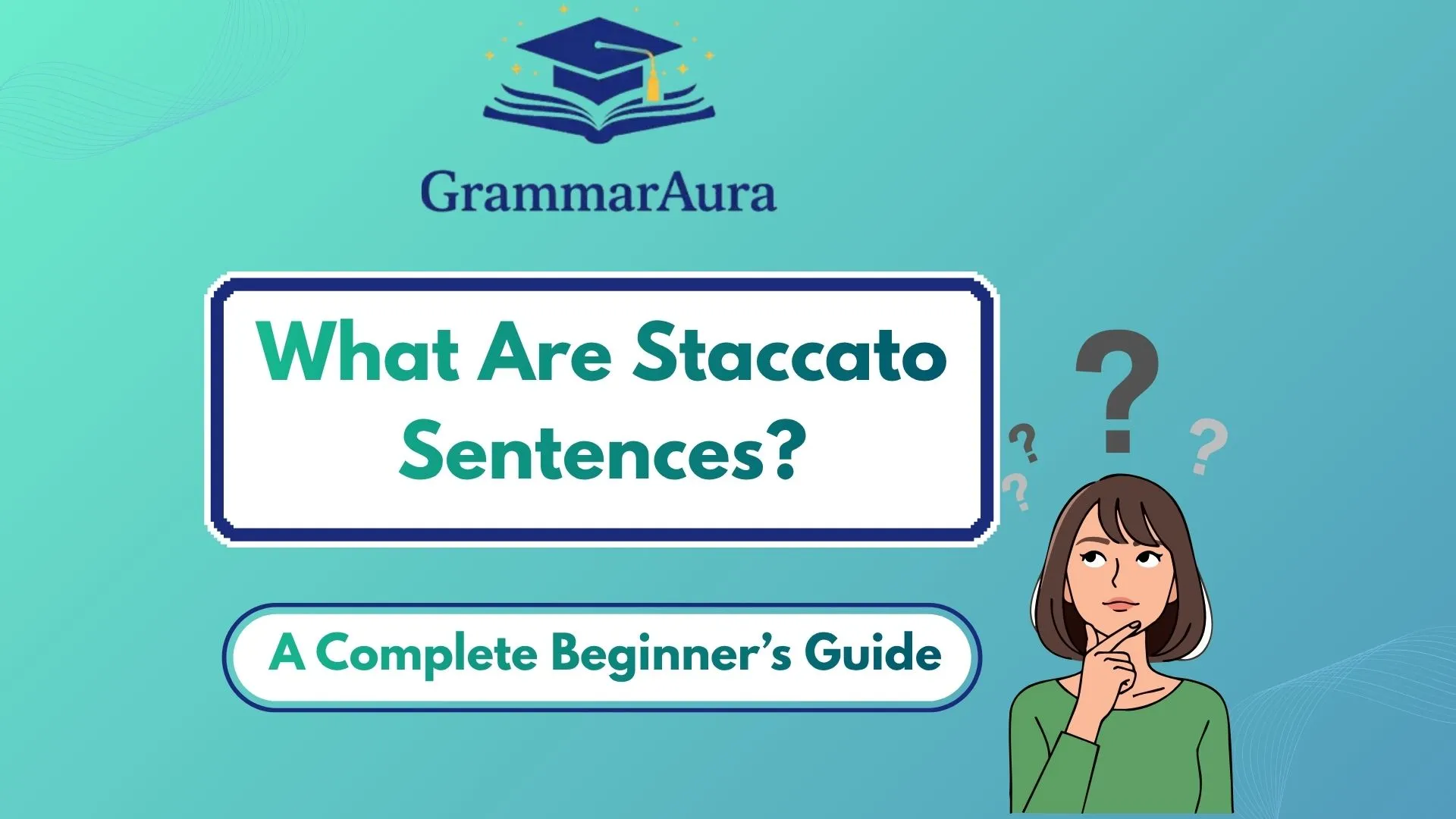 What Are Staccato Sentences? A Complete Beginner’s Guide