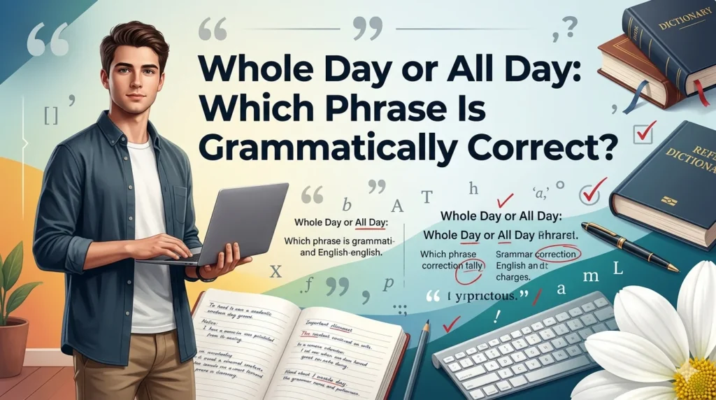 Whole Day or All Day: Which Phrase Is Grammatically Correct?