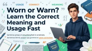 Worn or Warn? Learn the Correct Meaning and Usage Fast