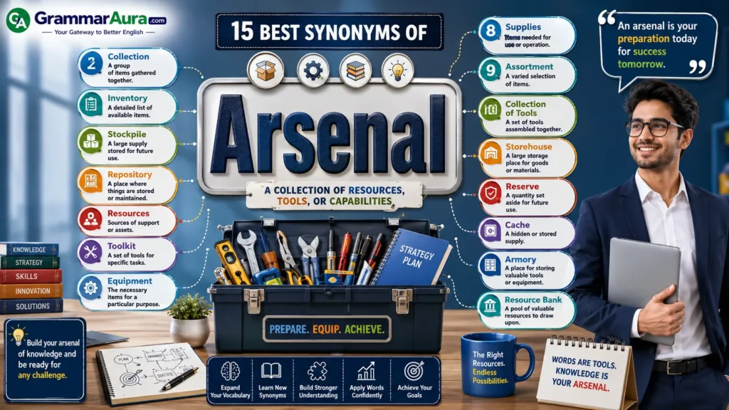 Best Synonyms of “Arsenal”