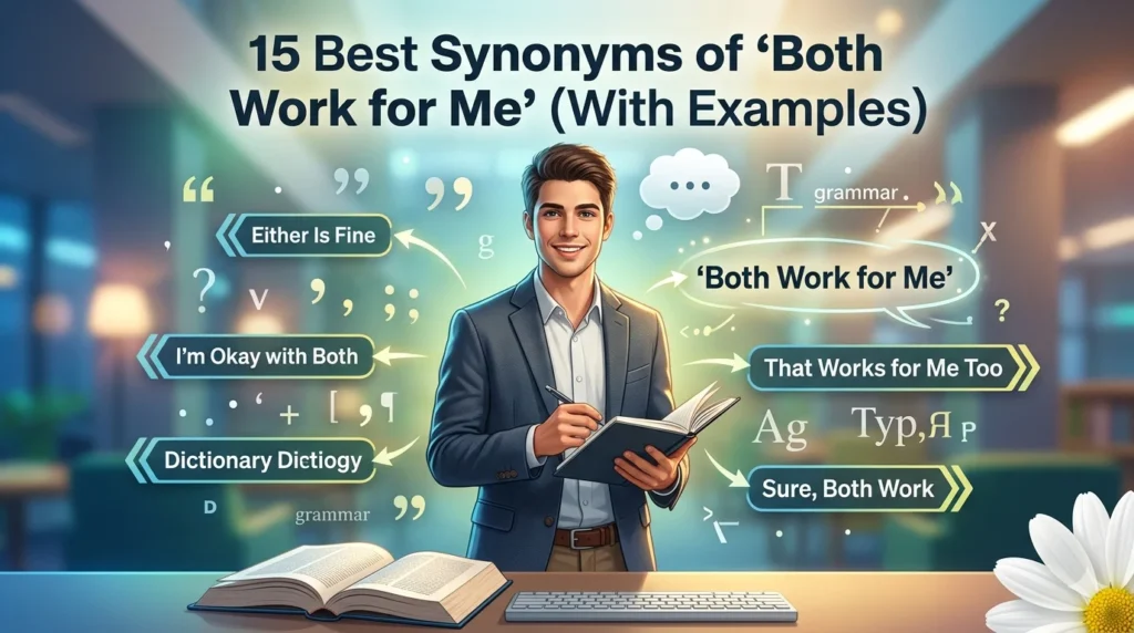 Best Synonyms of ‘Both Work for Me’
