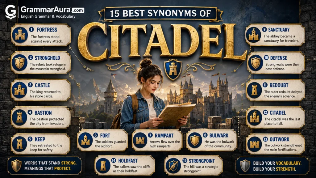Best Synonyms of “Citade”