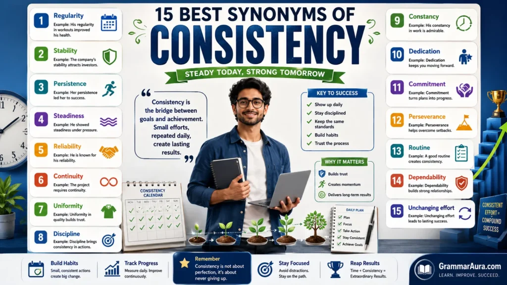 Best Synonyms of “Consistency”