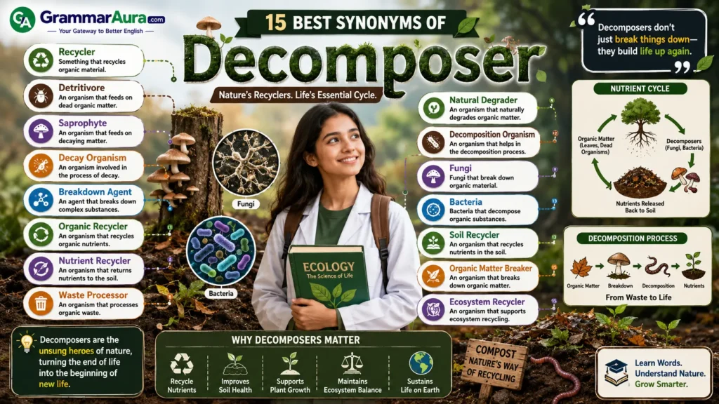 Best Synonyms of “Decomposer”