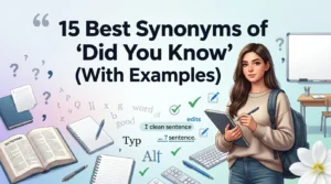 Best Synonyms of ‘Did You Know’