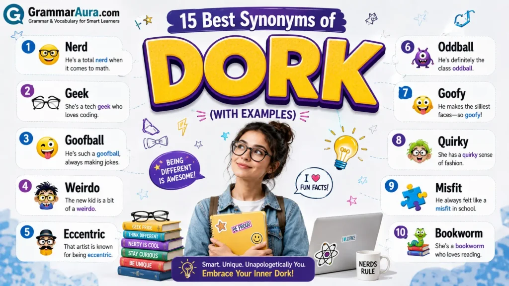 Best Synonyms of “Dork”