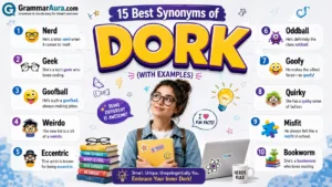 Best Synonyms of “Dork”