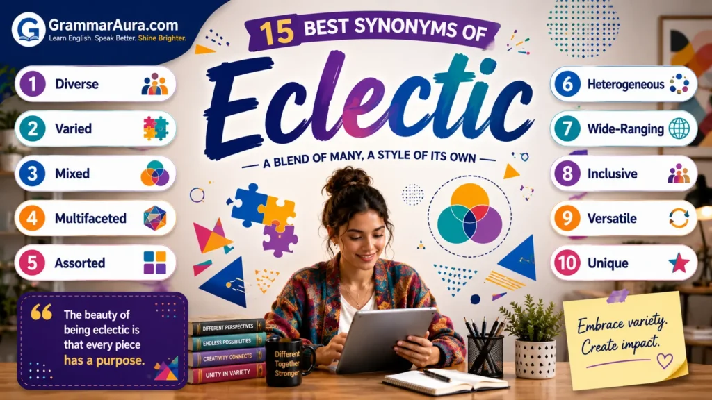 Best Synonyms of “Eclectic”