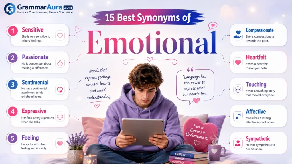 Best Synonyms of ‘Emotional’