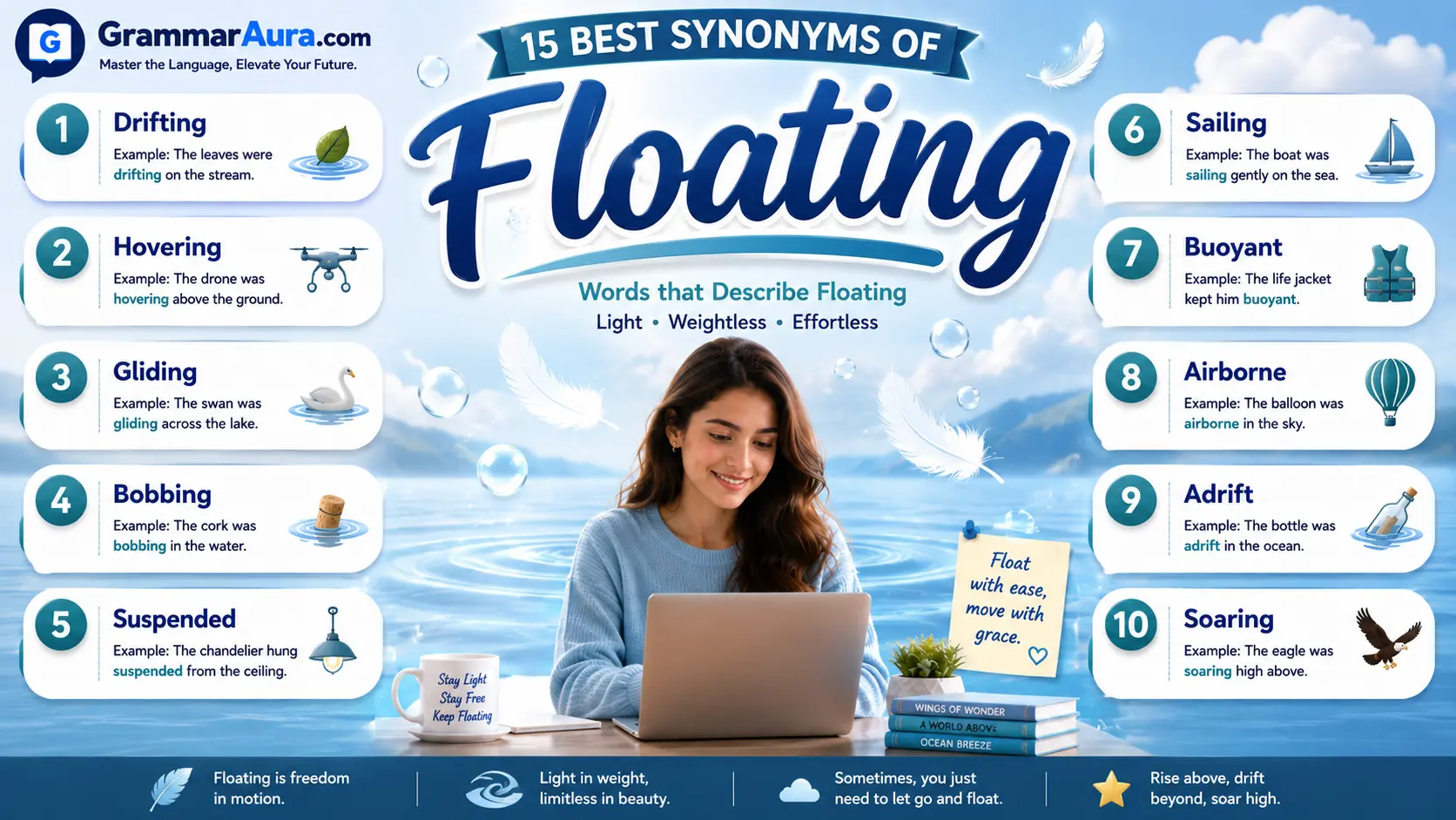 Best Synonyms of ‘Floating’