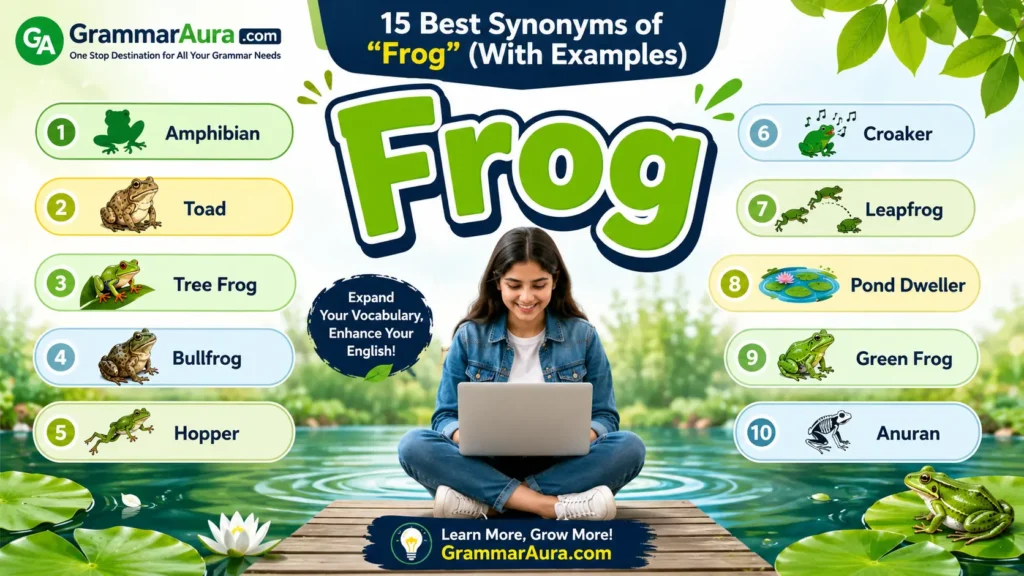 Best Synonyms of “Frog”