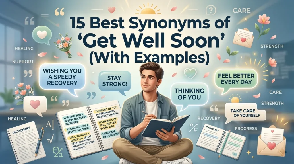 Best Synonyms of ‘Get Well Soon’