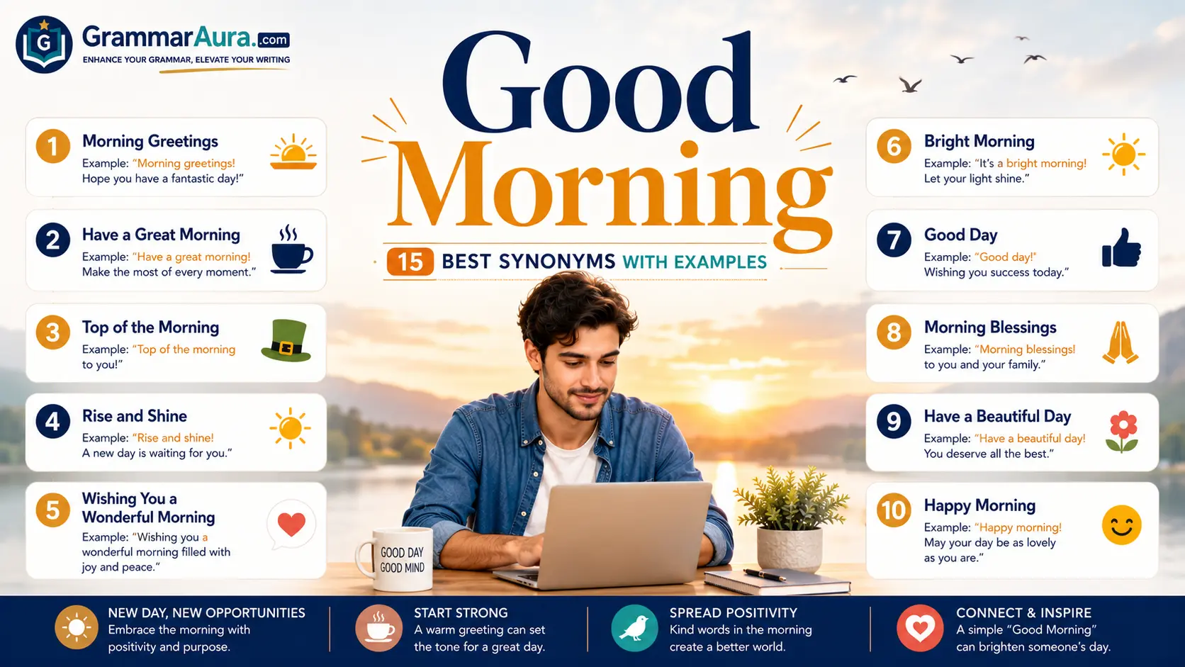 Best Synonyms of “Good Morning”