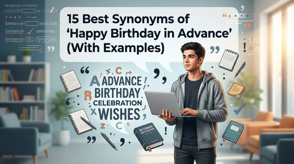 Best Synonyms of ‘Happy Birthday in Advance’