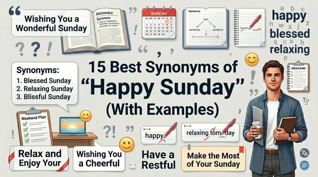 Best Synonyms of ‘Happy Sunday’