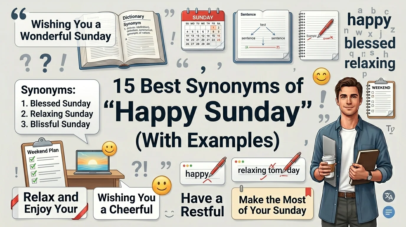 Best Synonyms of ‘Happy Sunday’