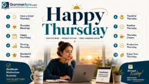 Best Synonyms of “Happy Thursday”