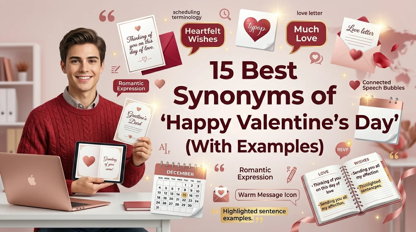 Best Synonyms of ‘Happy Valentine’s Day’