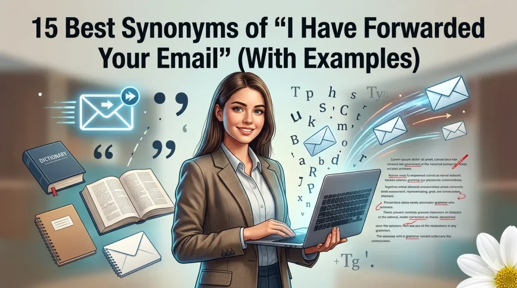Best Synonyms of “I Have Forwarded Your Email”