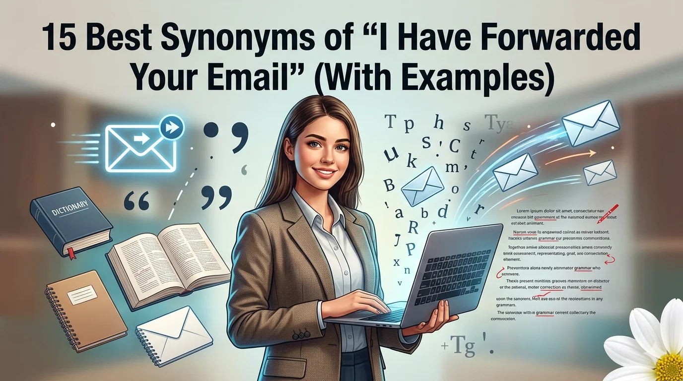 Best Synonyms of “I Have Forwarded Your Email”