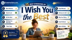 Best Synonyms of “I Wish You the Best”