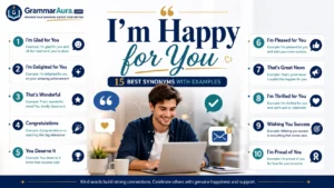 Best Synonyms of “I’m Happy for You”