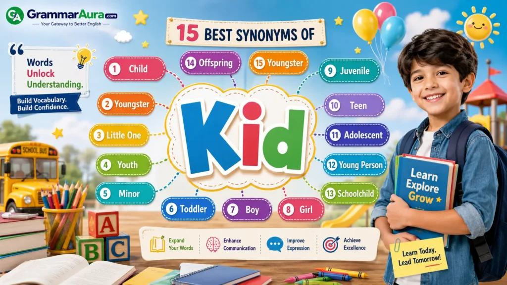 Best Synonyms of “Kid”