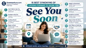 Best Synonyms of ‘Looking Forward to Seeing You’