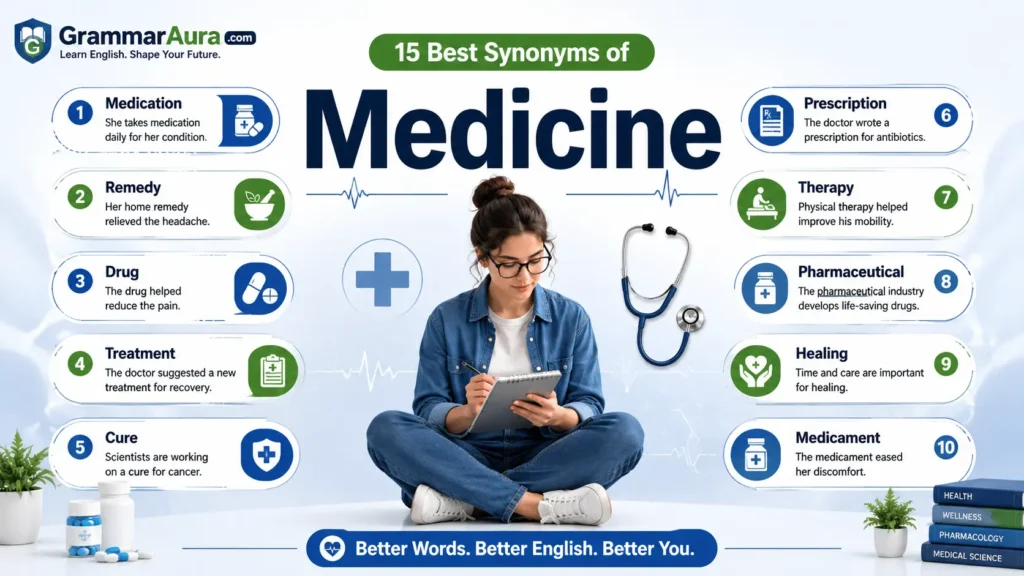 Best Synonyms of ‘Medicine’