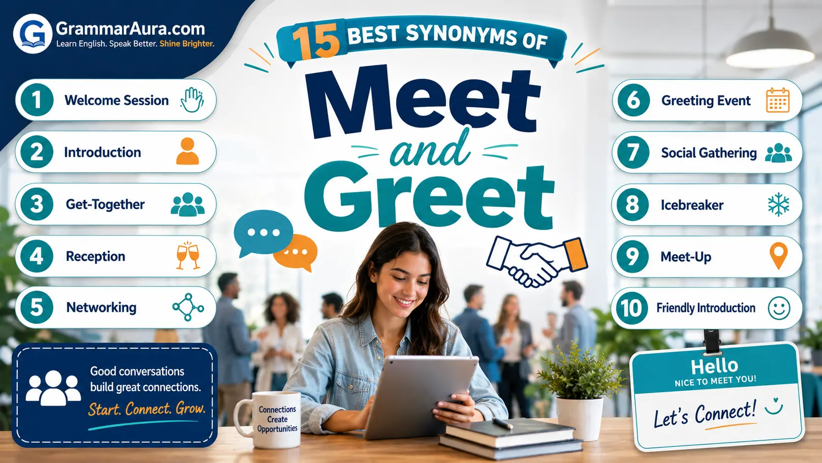 Best Synonyms of “Meet and Greet”